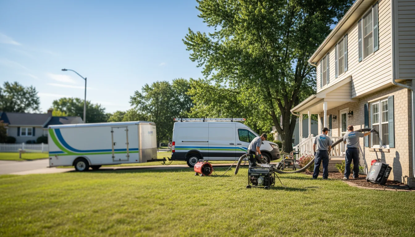 Flooded Basement Restoration And Cleanup With Repair in Gradyville, KY near me